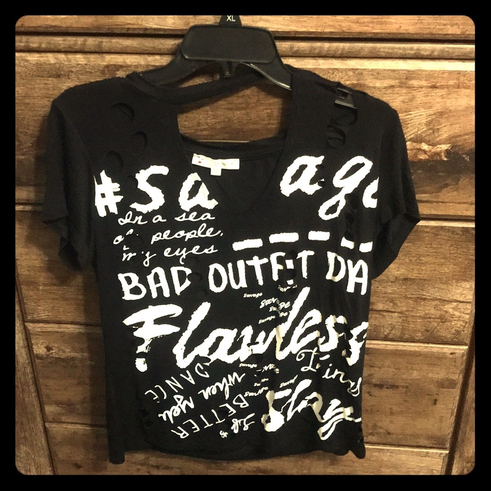 Black Graffiti shirt